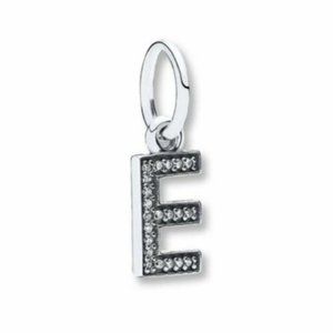 Letter E Dangle Charm